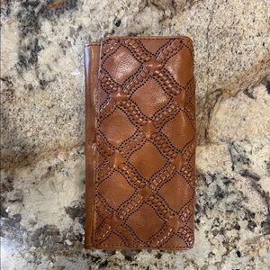 Elegant Brown Leather Wallet